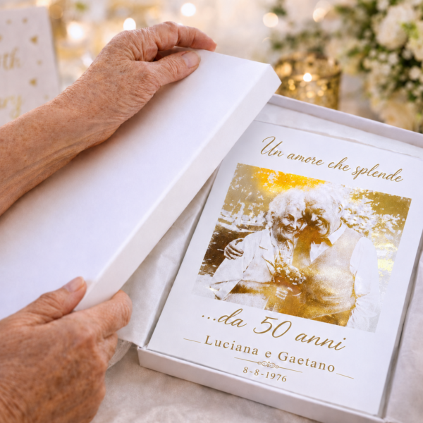 Regali per 50 Anni di Matrimonio Nozze d'Oro